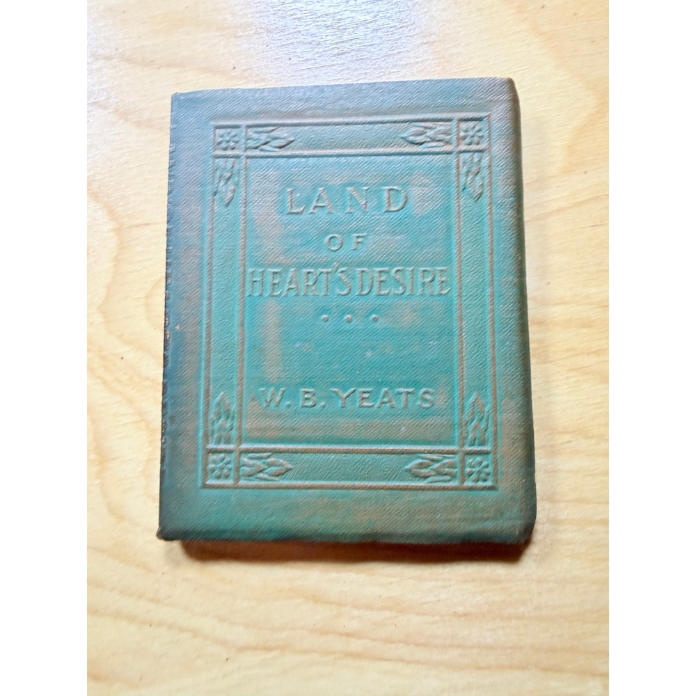 Yeats Land of Hearts Desire Little Leather Library Antique Miniature Book